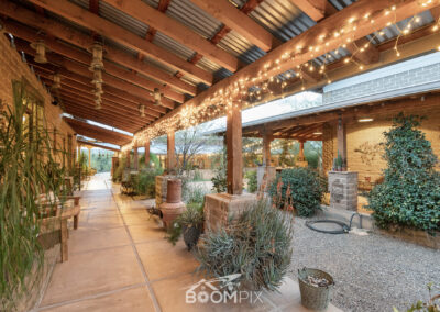 Lighted Patio Real Estate Photography Example