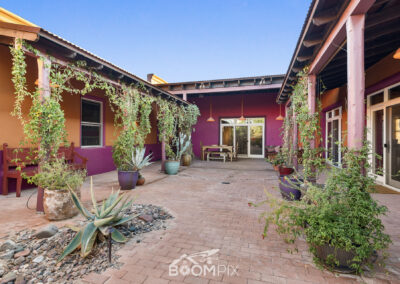 Courtyard Real Estate Photography Example