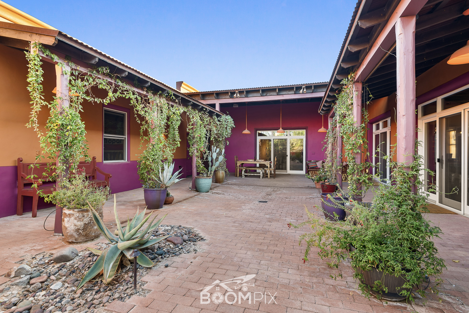 Courtyard Real Estate Photography Example