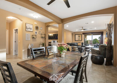Single family home dining room