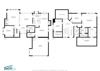Two Story Floor Plan