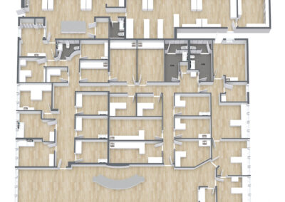 3D Commercial Floor Plan