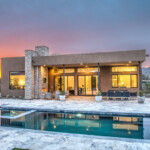 Sunset Real Estate Photography Example