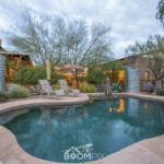Twilight Photo of Pool